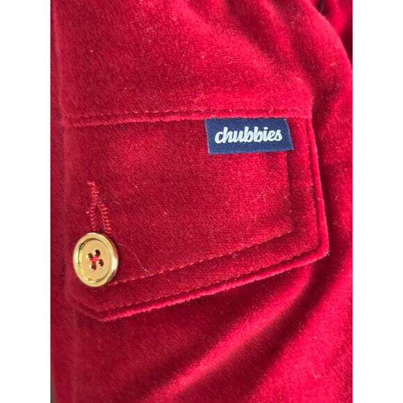 Chubbies Ol‎ Saint Nick Santa Shorts 5' 5" Inseam Red White Mens Medium NEW NWT - Picture 6 of 10